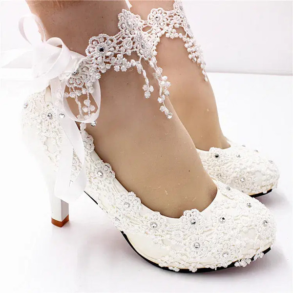 Color: WHITE, Shoe Size: 34 - Whitefemmes bottes with high heels  women's shoes 2020 botas mujer Wo F640-12000016307631348