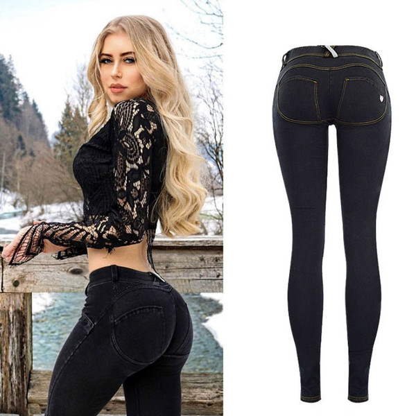 Color: Black, Size: L - Peach hip pants Q119-CJNSXZNZ00636-Black-L