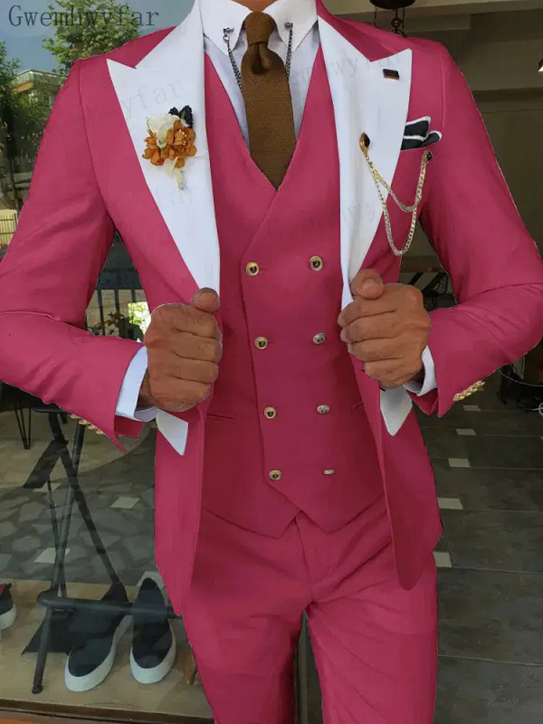 Color: Dark Grey, Size: L - Gwenhwyfar Mint Green Groom Male Wedding Prom Suit Slim Fit Tuxedo Mens F640-12000032615962174