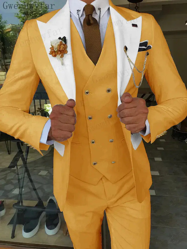 Color: Dark Grey, Size: L - Gwenhwyfar Mint Green Groom Male Wedding Prom Suit Slim Fit Tuxedo Mens F640-12000032615962174