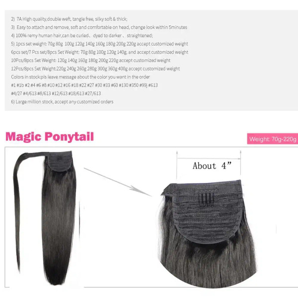 Color: #10, Life Span: 6 Months With Proper Care, Stretched Length: 24inches, Longest Hair Proporti F640-12000035581141972