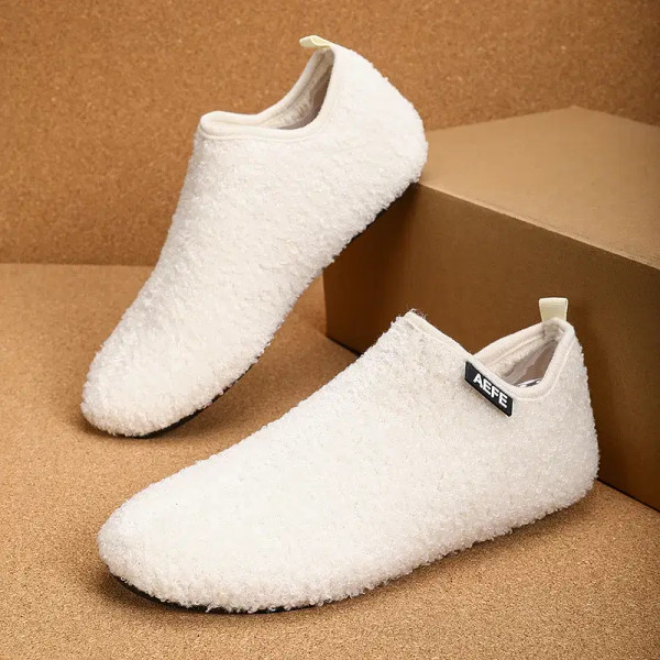 Color: Red, Shoe Size: 40, Ships From: CHINA - Winter Fashion Men Slippers Plush Male Home Cotton S F640-12000043908110318