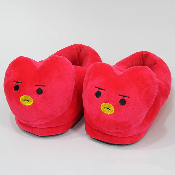 Color: Heart, style: 1 - BT21 Kpop Anime Kawaii Home Bulletproof Juvenile Korean Soft Warm Mood Hom Q119-CJBHNSNS03510-Heart-1