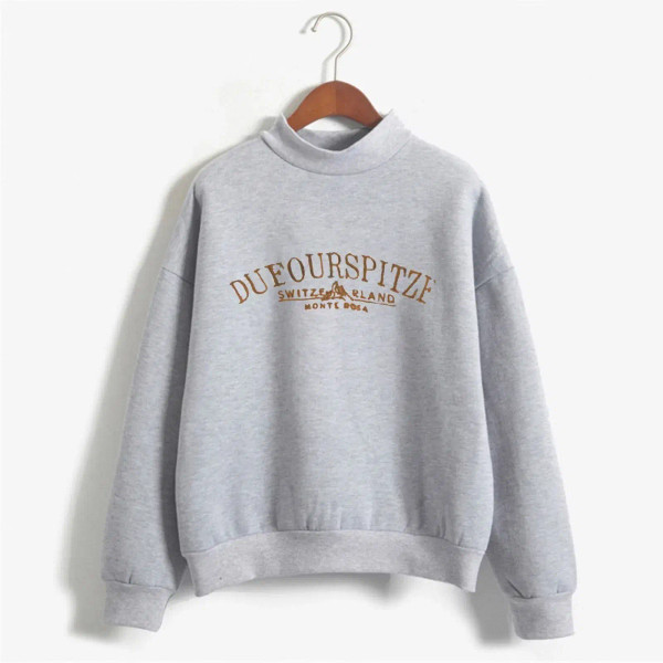 Color: Light  Blue, Size: S, Ships From: spain - Women'S Sweatshirt Pullover Graphic Letters Print  F640-12000034450486028