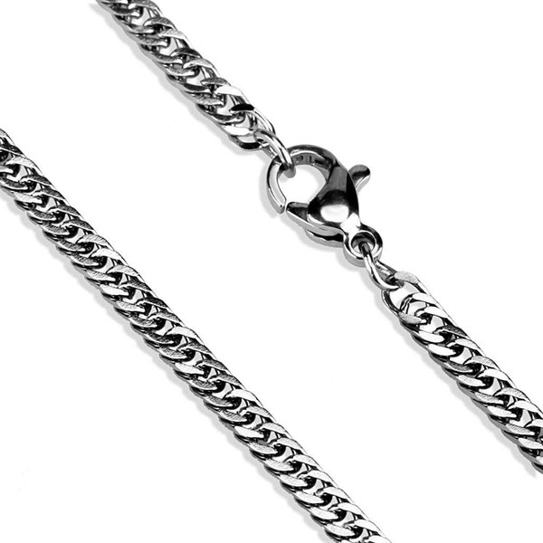 TK2429 - High polished (no plating) Stainless Steel Chain with No Stone A874-TK2429