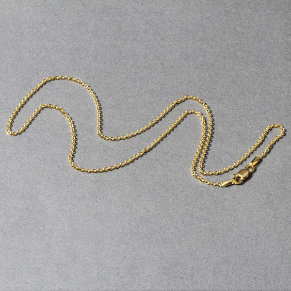 Size: 16'' - 14k Yellow Gold Forsantina Lite Cable Link Chain (1.50 mm) P150-66284-16