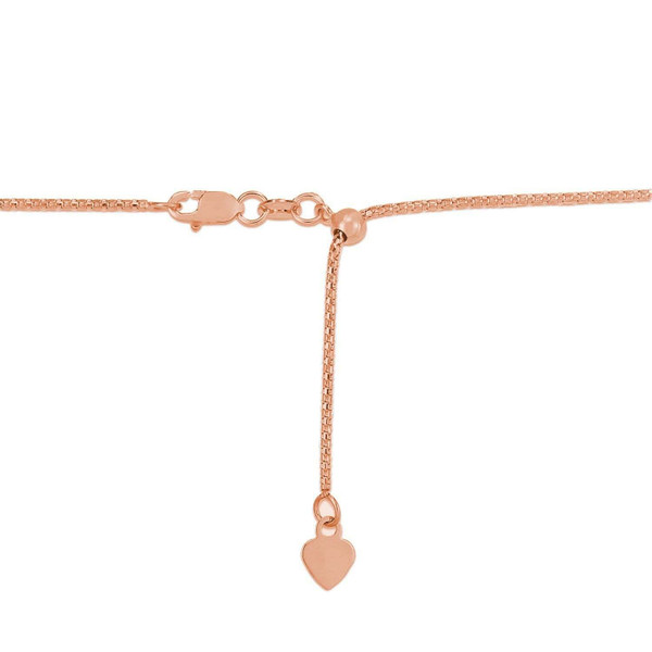 Size: 22'' - 14k Rose Gold Adjustable Popcorn Chain (1.30 mm) P150-20654-22