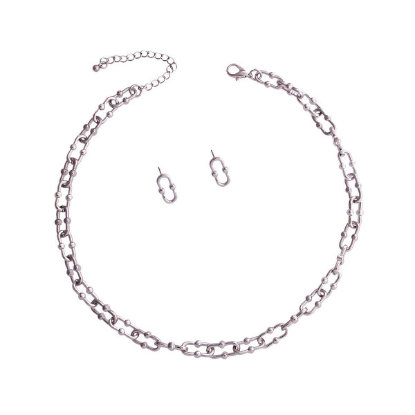 Silver Metal Anchor Chain T226-9485776814399
