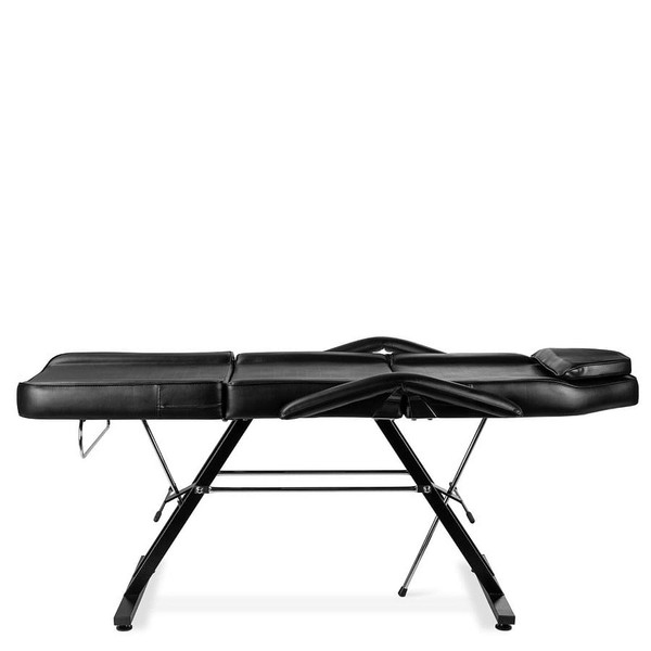 Black Adjustable Massage Bed Salon Chair w/ Hydraulic Stool Q280-IWAM1760