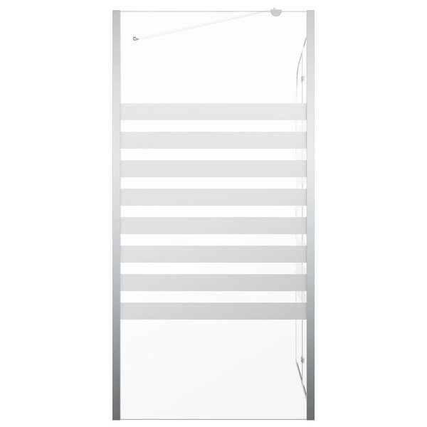 Bath Enclosure 47.2"x26.8"x51.2" Tempered Glass Stripe A949-146226