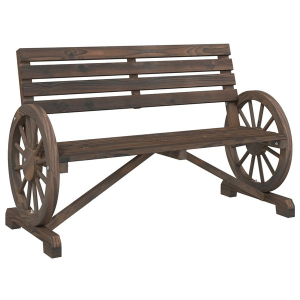  Patio Bench 2-Seater Solid Wood Fir A949-365104