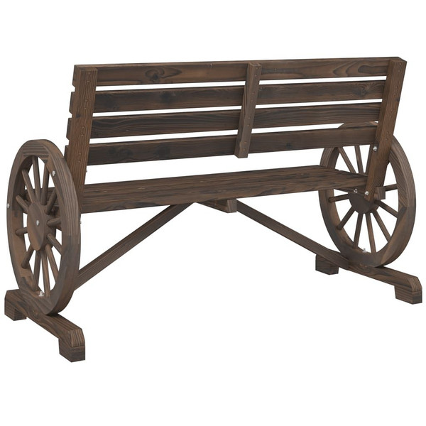  Patio Bench 2-Seater Solid Wood Fir A949-365104