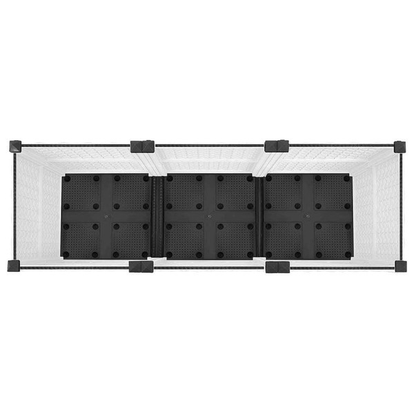 Raised Bed 47.2"x15.7"x15" Polypropylene A949-153310