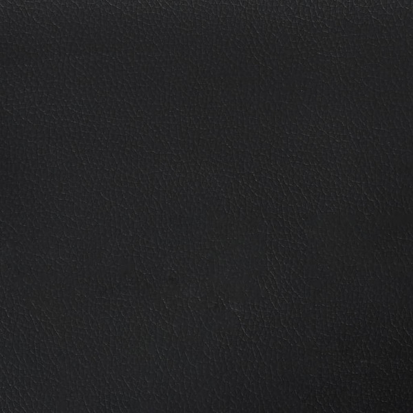 Headboard Cushion "Viana" Black and White 53.9" Faux Leather A949-374789