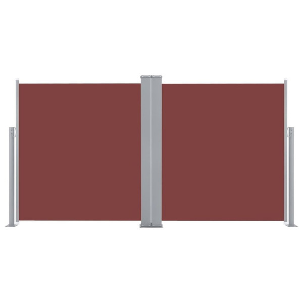  Retractable Side Awning Brown 47.2"x236.2 A949-48451