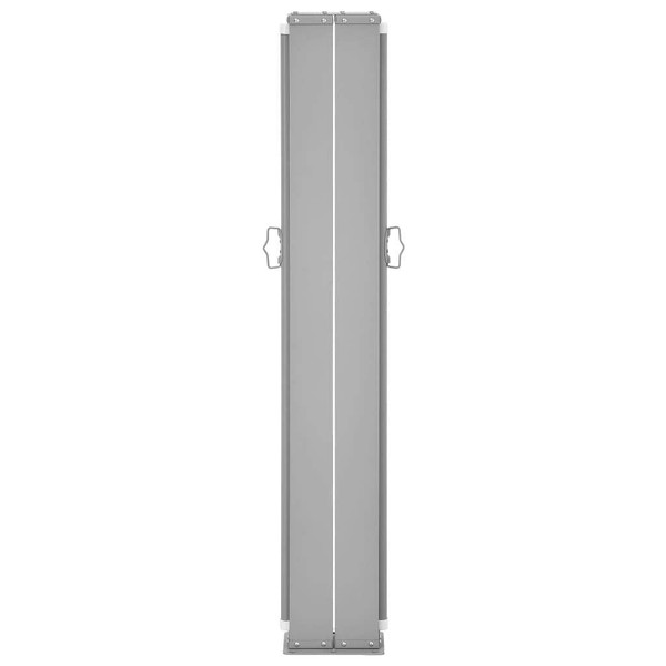  Retractable Side Awning Brown 47.2"x236.2 A949-48451