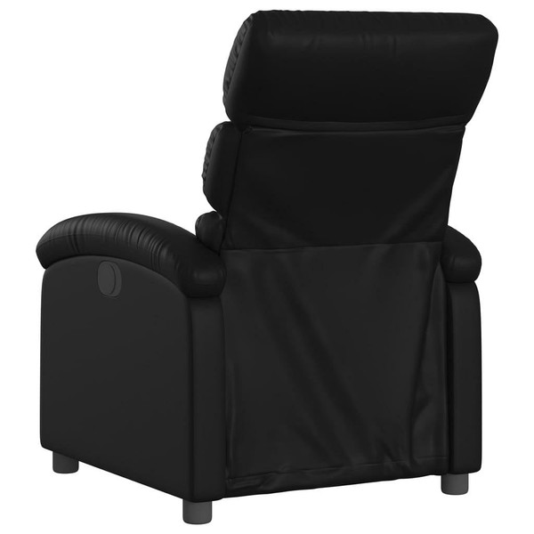 Recliner Chair Black Faux Leather A949-3205844