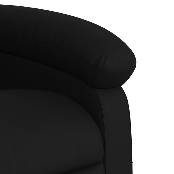 Recliner Chair Black Faux Leather A949-3205844