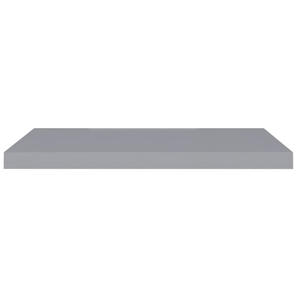 Floating Wall Shelves 4 pcs Gray 31.5"x9.3"x1.5" MDF A949-323858