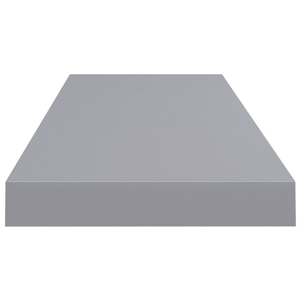 Floating Wall Shelves 4 pcs Gray 31.5"x9.3"x1.5" MDF A949-323858