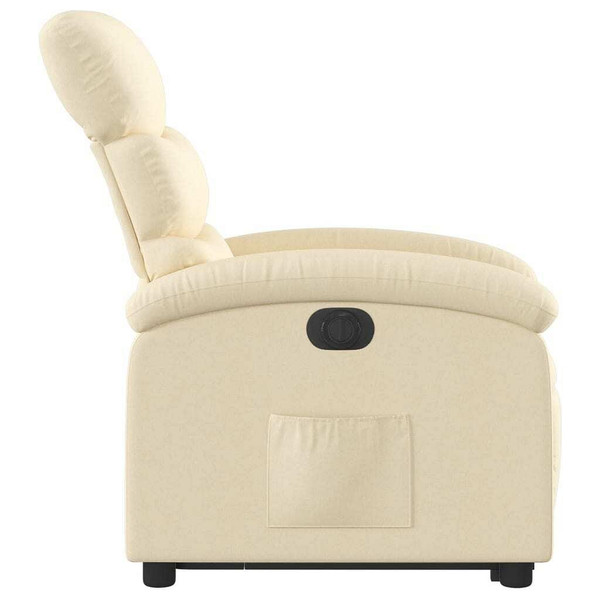Electric Stand up Recliner Chair Cream Fabric A949-3205838