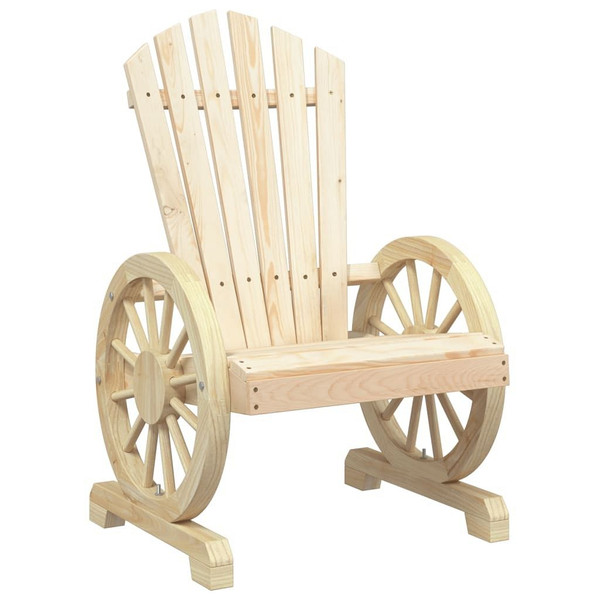 Patio Adirondack Chair Solid Wood Fir A949-365089