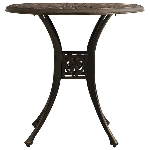 5 Piece Bistro Set Cast Aluminum Bronze A949-3070607