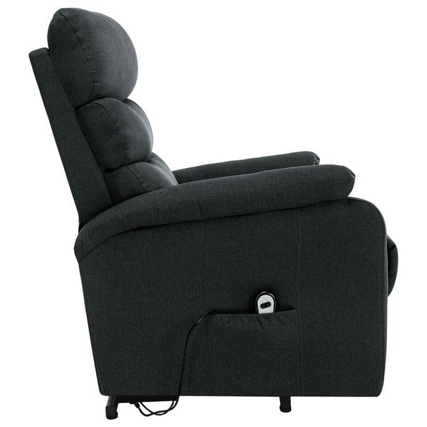 Power Lift Massage Recliner Dark Gray Fabric A949-321247