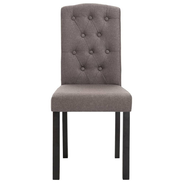 Dining Chairs 4 pcs Taupe Fabric A949-249260