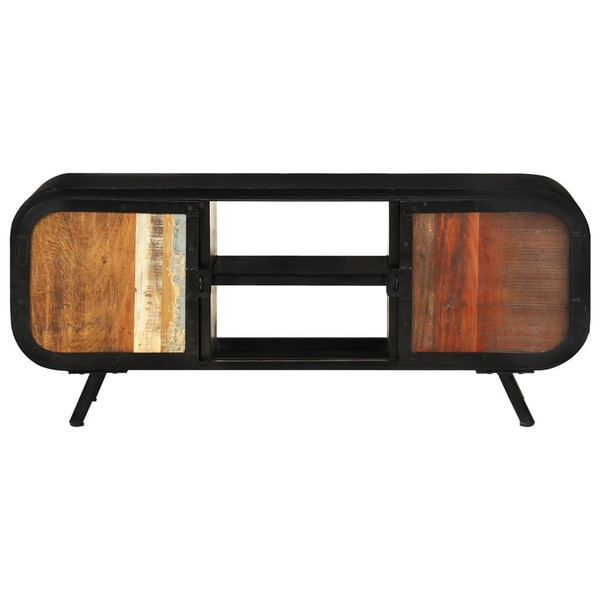 TV Stand 43.3"x11.8"x17.7" Solid Wood Reclaimed A949-328413