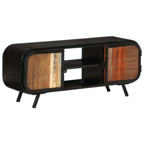 TV Stand 43.3"x11.8"x17.7" Solid Wood Reclaimed A949-328413