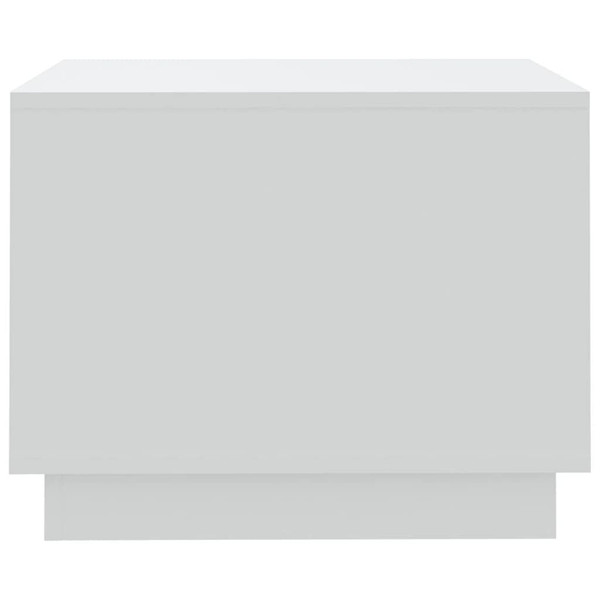 Coffee Table White 21.7"x21.7"x16.9" Engineered Wood A949-810289