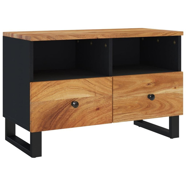 TV Stand 27.6"x13"x18.1" Solid Wood Acacia A949-345224