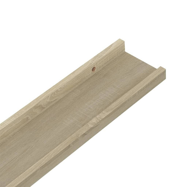 Wall Shelves 4 pcs Sonoma Oak 39.4"x3.5"x1.2 A949-326687