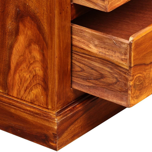TV Stand Solid Wood Acacia 35.4"x11.8"x15.7 A949-245160