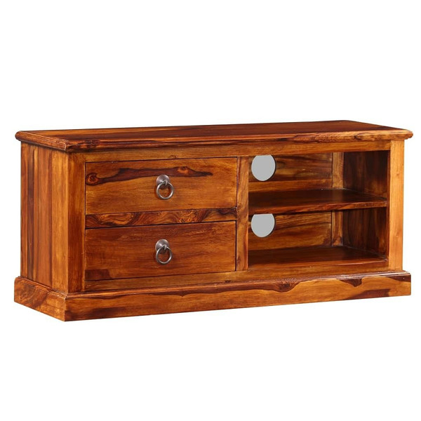 TV Stand Solid Wood Acacia 35.4"x11.8"x15.7 A949-245160