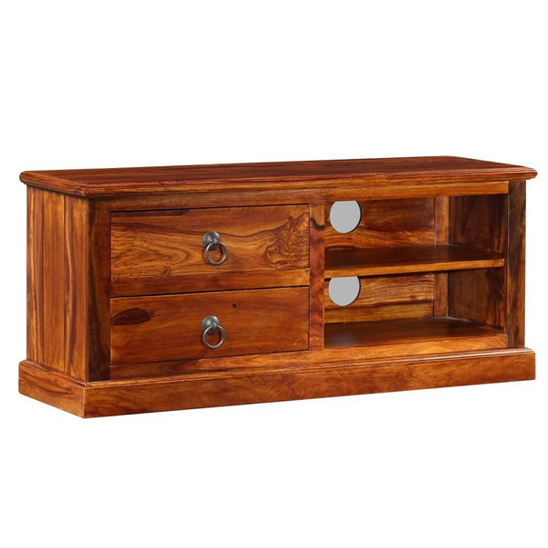 TV Stand Solid Wood Acacia 35.4"x11.8"x15.7 A949-245160