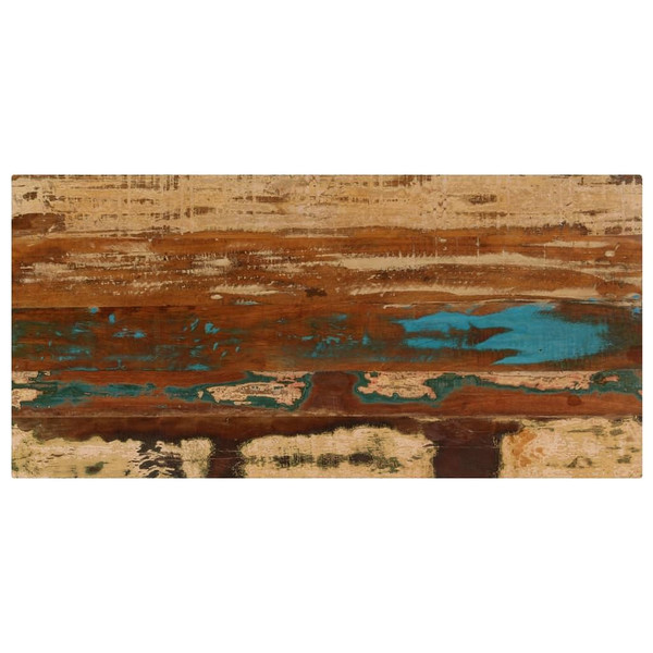 Coffee Table 39.4"x19.7"x13.8" Solid Reclaimed Wood and Steel A949-247338