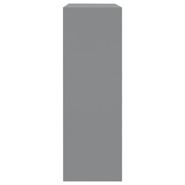 Wall Cube Shelves 3 pcs Gray MDF A949-323951