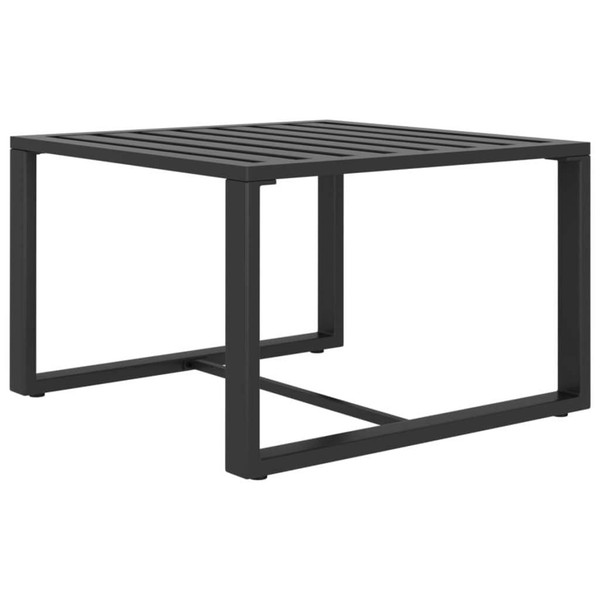 9 Piece Patio Lounge Set with Cushions Aluminum Anthracite A949-3107799