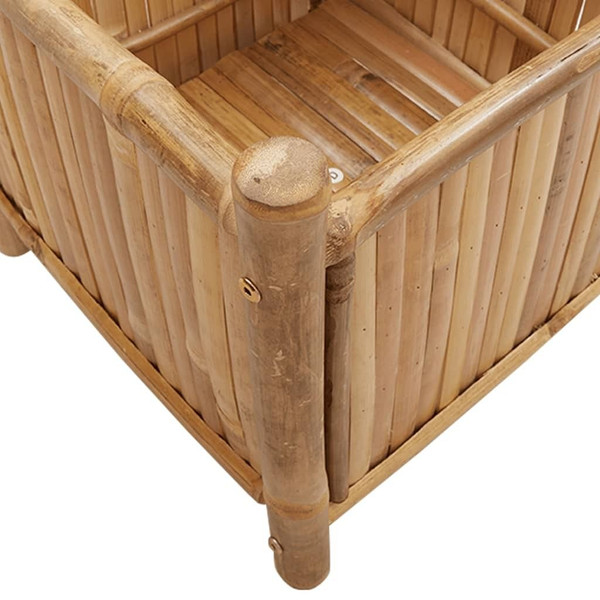 Planter 15.7"x15.7"x15.7" Bamboo A949-366464