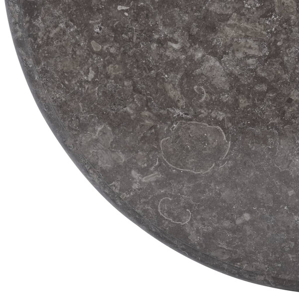 Table Top Black 23.6"x1" Marble A949-149196