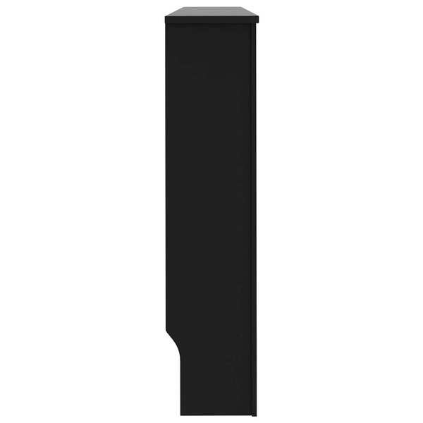 Radiator Cover Black 59.8"x7.5"x32.1" MDF A949-288195
