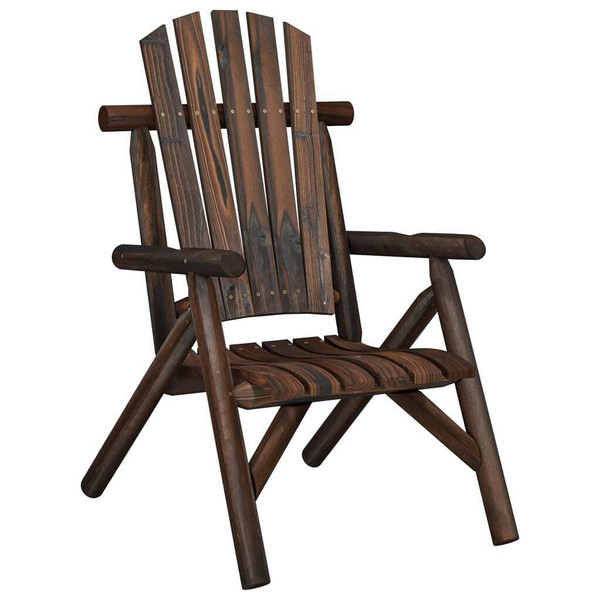 Patio Chair 26.8"x33.9"x40.6" Solid Wood Spruce A949-363344