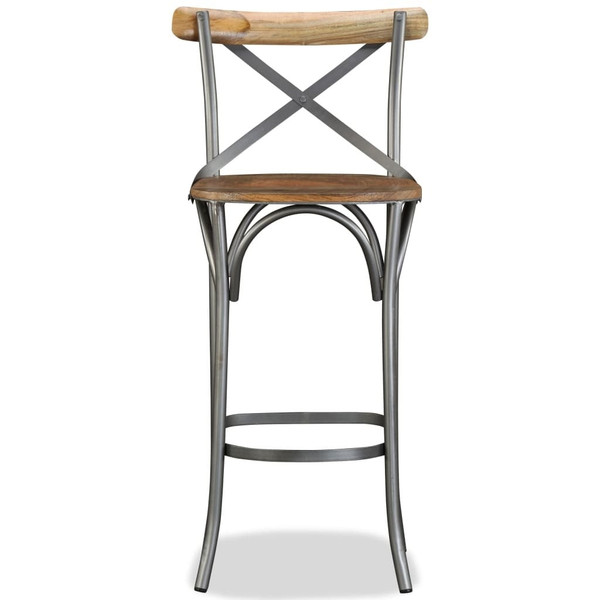 Bar Stool Solid Mango Wood A949-244593