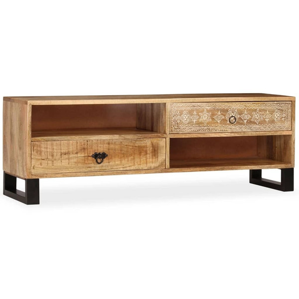 TV Stand Solid Wood Mango 47.2"x11.8"x15.7 A949-244940