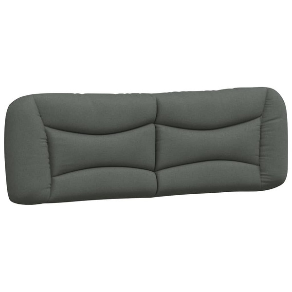 Headboard Cushion "Hvar" Dark Gray 59.8" Fabric A949-374629