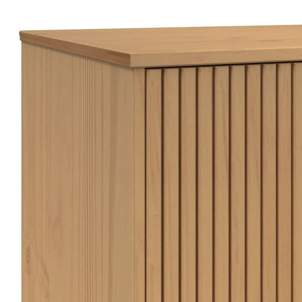 Sideboard OLDEN Brown 44.9"x16.9"x28.9" Solid Wood Pine A949-358606