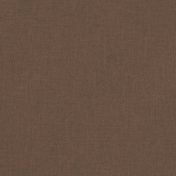 Tub Chair with Footstool Brown Fabric A949-356435