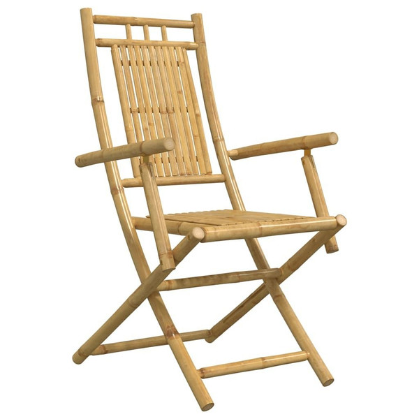 5 Piece Patio Dining Set Bamboo A949-3278529
